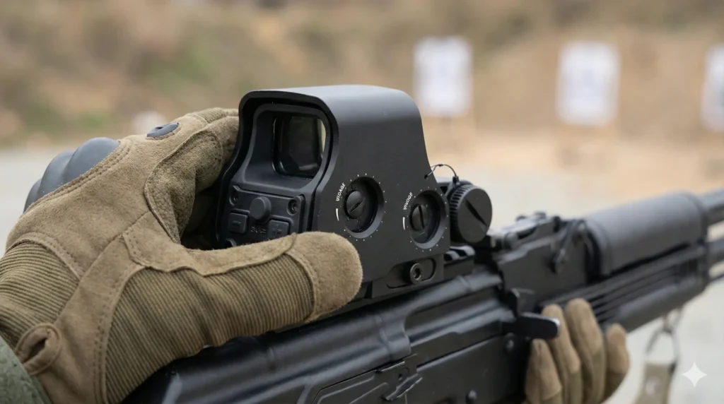 Easy AKS1 Adjustment on the Range