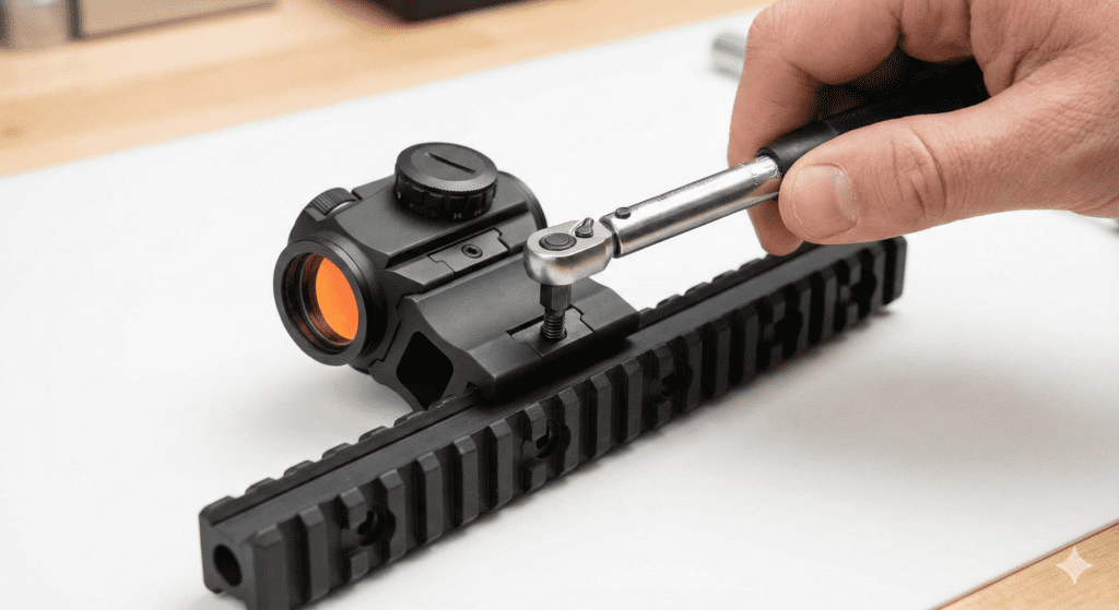 how to zero a red dot sight step by step
