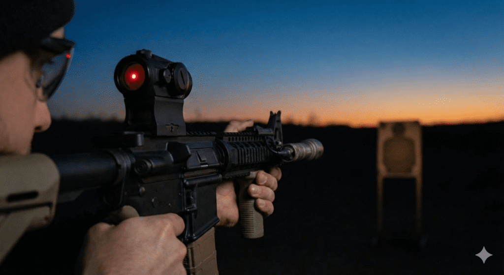 low light shooting tips optic clarity