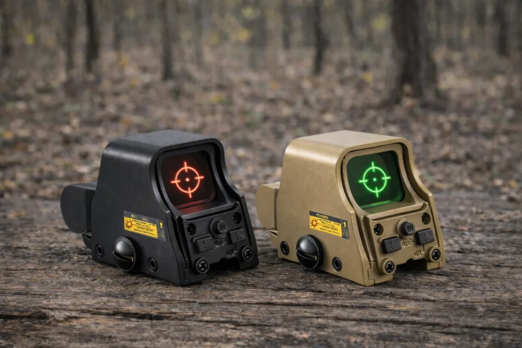 AKS3 Red & Green Reticle Red Dot Sight