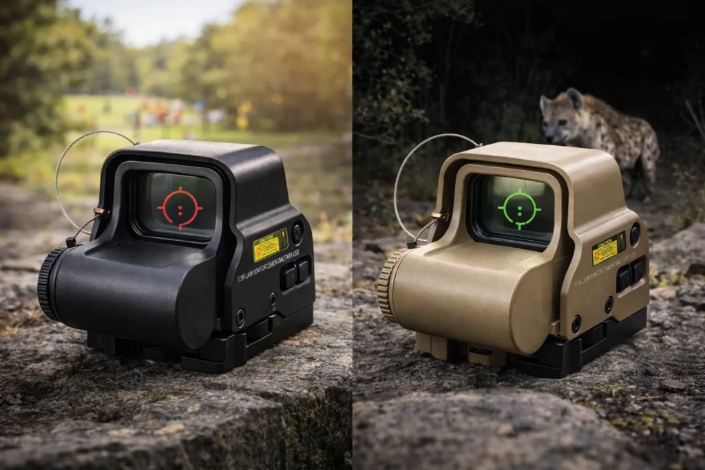 AKS8-Red-Green-Reticle-Outdoor-Scene