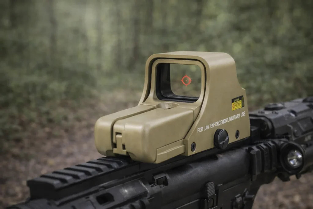 aks2-20mm-rail-red-dot-sight-mounted